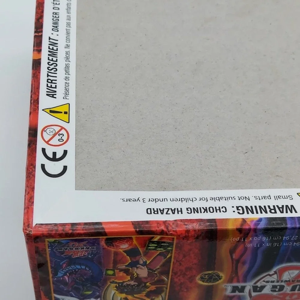Bakugan Battle Brawlers 100 Piece Puzzle Sure-Lox 2008 Dan Kuso‎ Drago 16x11in
